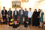دیدار رئیس دانشگاه جامع علمی کاربردی استان با جانبازان سرافراز جنگ تحمیلی