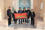 قهرمانان ورزشکار دانشگاه جامع علمی کاربردی استان قزوین در مسیر کربلا