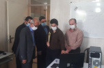 بازدید نظارتی رئیس دانشگاه جامع علمی کاربردی استان قزوین از روند برگزاری آزمونهای پایان ترم دانشگاه