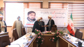 مراسم معارفه رابط نهاد نمایندگی مقام معظم رهبری در دانشگاه جامع علمی کاربردی استان قزوین برگزار شد