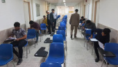 رئیس دانشگاه جامع علمی کاربردی استان قزوین از روند برگزاری آزمونهای پایان ترم دانشگاه بازدید کرد