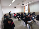 بازدید سرپرست دانشگاه جامع علمی کاربردی استان قزوین از روند برگزاری آزمونهای پایان ترم دانشگاه