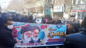 حضور پرشور دانشگاهیان دانشگاه جامع علمی کاربردی استان قزوین در جشن چهل و چهارمین سالگرد پیروزی انقلاب اسلامی