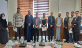 از قهرمانان ورزشی استان قزوین در مسابقات کشتی دانشجویان دانشگاه جامع علمی کاربردی تجلیل شد
