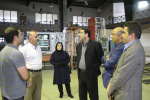 رئیس پارک علم و فناوری قزوین از مرکز آموزش علمی کاربردی علوم و فنون قزوین بازدید کرد