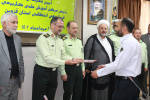 مراسم معارفه رئیس مرکز آموزش علمی کاربردی فرماندهی انتظامی استان قزوین برگزار شد