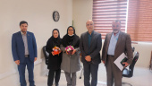 به مناسبت ولادت دخت نبی گرامی اسلام از بانوان همکار دانشگاه جامع علمی کاربردی استان قزوین تجلیل شد
