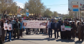 حضور پرشور دانشگاهیان دانشگاه جامع علمی کاربردی استان قزوین در راهپیمایی روز قدس