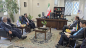 دیدار رئیس دانشگاه جامع علمی کاربردی با رئیس کانون وکلای دادگستری قزوین