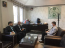 رئیس دانشگاه جامع علمی کاربردی استان با مدیرکل حفاظت محیط زیست استان قزوین دیدار و گفتگو کرد