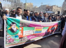 حضور دانشگاهیان دانشگاه جامع علمی کاربردی استان قزوین در مراسم راهپیمایی ۲۲ بهمن