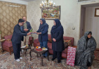 سرپرست دانشگاه جامع علمی کاربردی استان قزوین با خانواده شهید اسوتی صاحب دیدار کرد