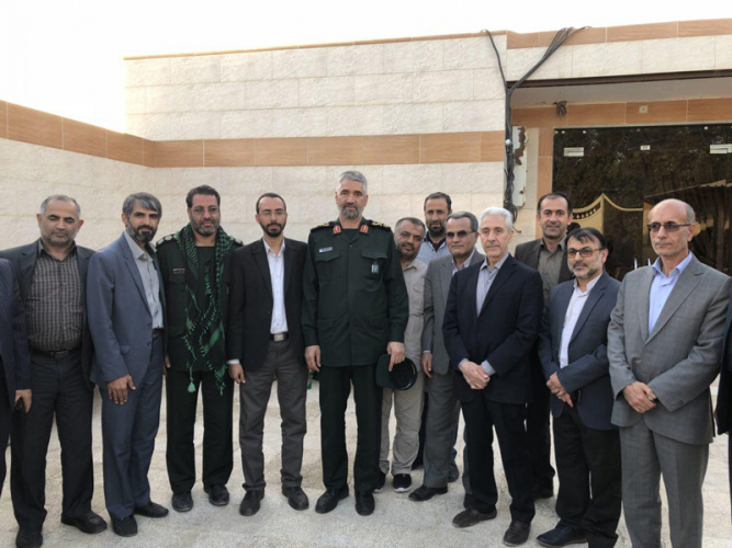 بازدید سرپرست دانشگاه جامع علمی کاربردی استان از اردوهای راهیان نور در مناطق عملیاتی جنوب کشور