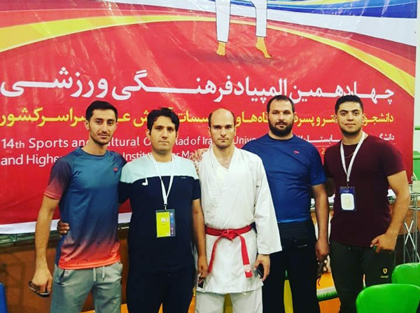 کسب مدال برنز دانشجوی دانشگاه جامع علمی کاربردی استان در مسابقات کاراته دانشجویان کشور