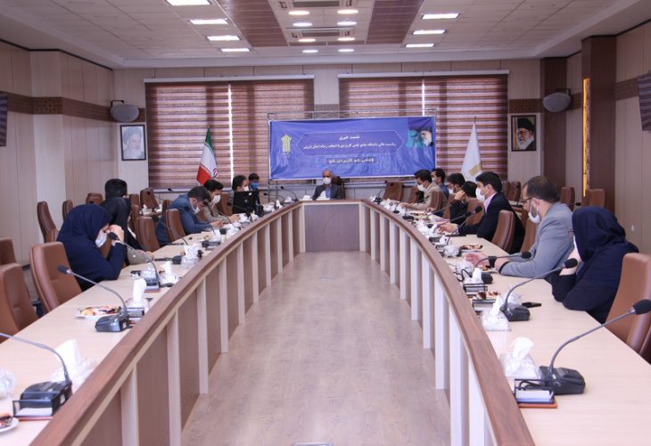 در جلسه شورای اداری دانشگاه عامل جدید مالی استان قزوین معرفی شد