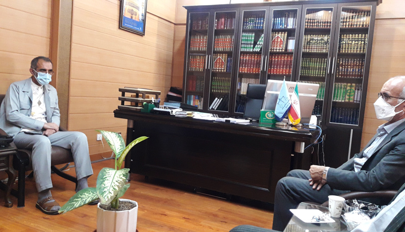 رئیس دانشگاه جامع علمی کاربردی استان با رئیس کل دادگستری استان قزوین دیدار و گفتگو کرد