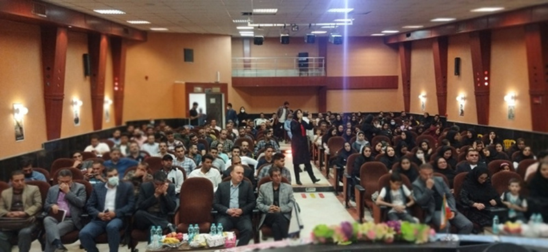 آیین استقبال از دانشجویان نو ورود مرکز آموزش علمی کاربردی خانه کارگر قزوین برگزار شد
