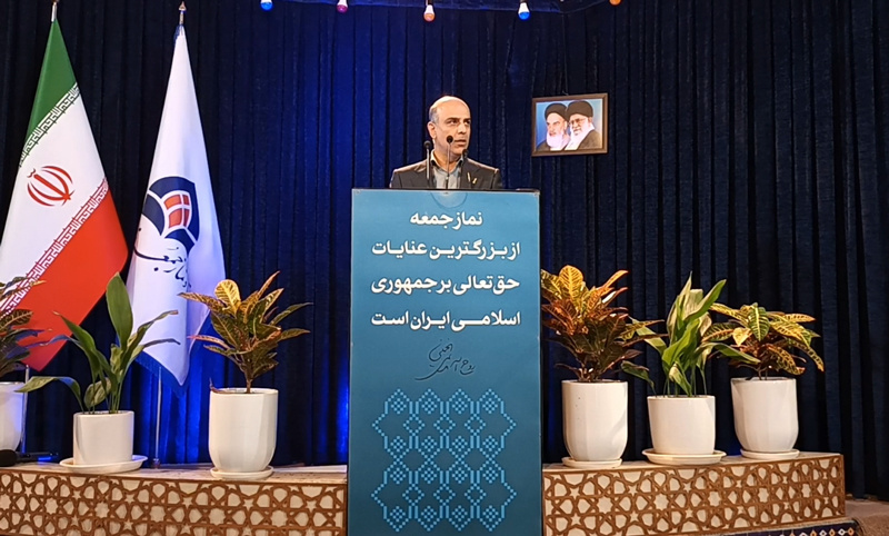 سرپرست دانشگاه در سخنرانی پیش از خطبههای نماز جمعه شهر قزوین رسالت و دستاوردهای دانشگاه جامع علمی کاربردی را تبیین کرد
