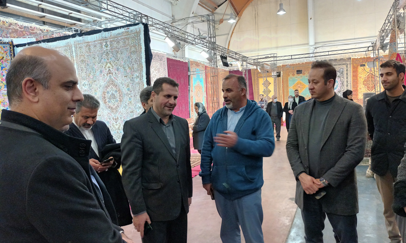 حضور دانشگاه جامع علمی کاربردی به عنوان تنها دانشگاه فعال در پانزدهمین نمایشگاه تخصصی فرش دستباف و تابلو فرش استان قزوین